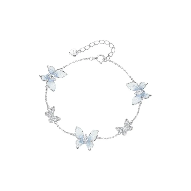 Ascending S925 Silver Necklaces Women's-5