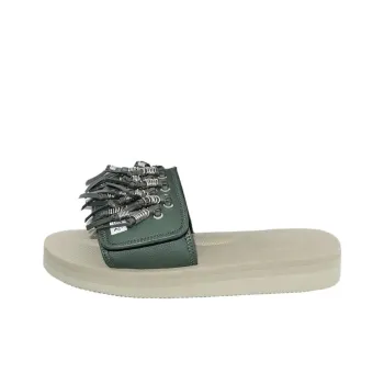 Suicoke x Toga Pulla Quiet Slide Slippers 3.5cm Women's Khaki