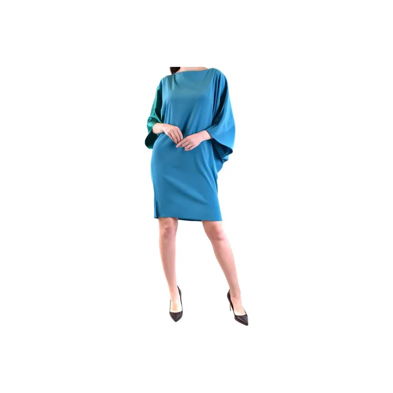 Gianluca Capannolo Long Sleeved Dress Women's Blue-0