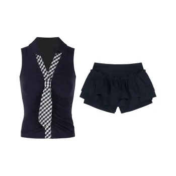 Pa33word Two Piece Skirt Sets Women's