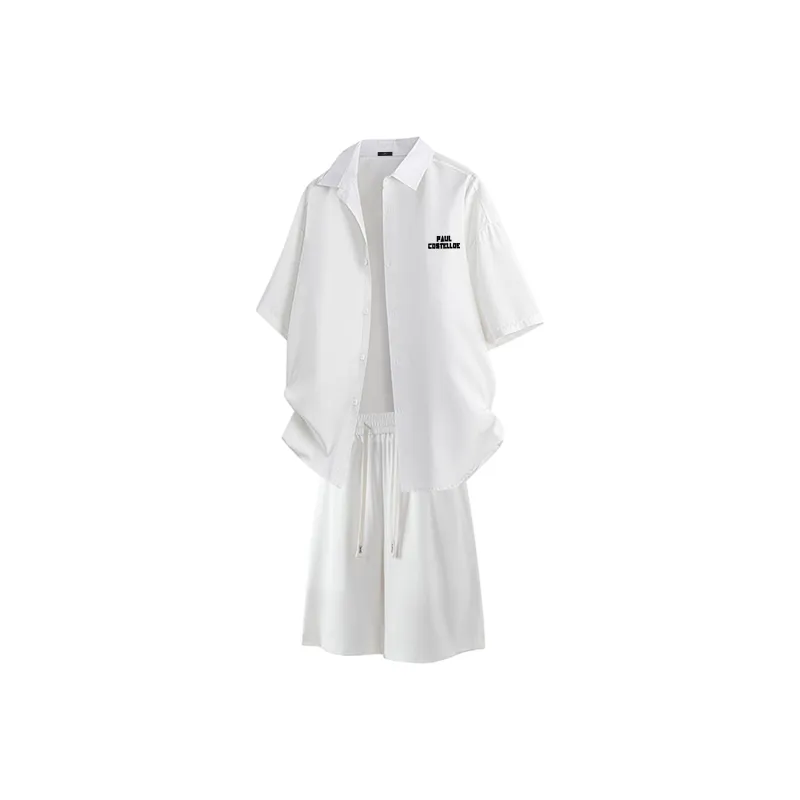 PAUL COSTELLOE Shirt Matching Set Unisex-6