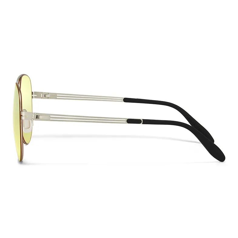 MUYKUY Aviator Sunglasses Men's-10