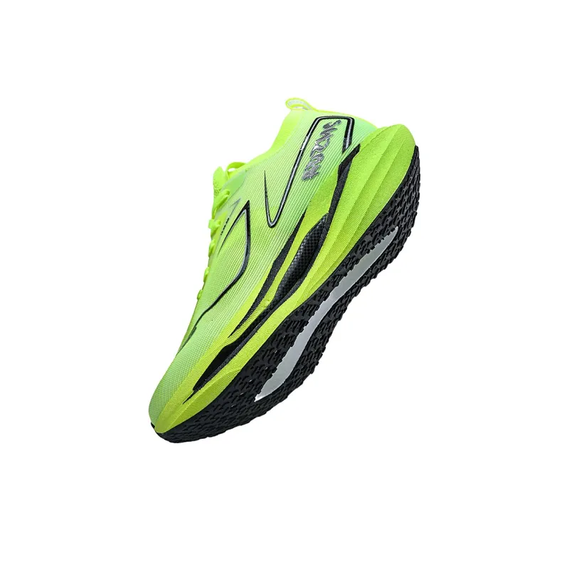 ANDEZHANMUSI Running Shoes Unisex Low Top White Orange Red/Neon Green/White Green Purple/Standard White-9