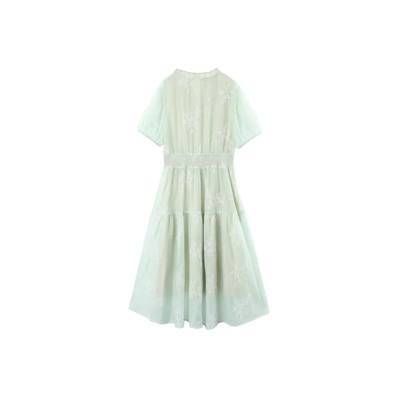 A Paradise For Awakening Short Sleeved Dress Women's-1