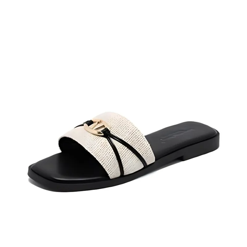 TATAYA Metal Abrasion Resistant Slide Slippers Women's-0
