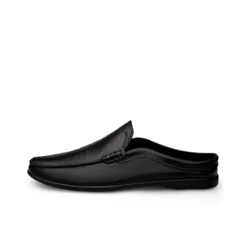 British Knights Rubber Sole Closed Toe Slippers Men's Black