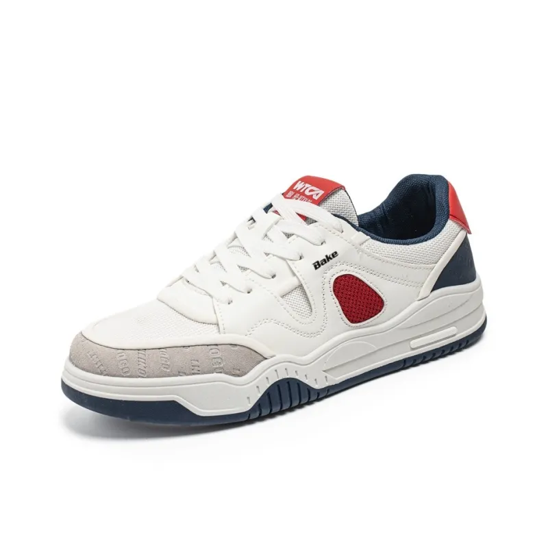 BAKE Slip Resistant Cushioning And Breathable Low Top Skateboard Shoes Men's-0