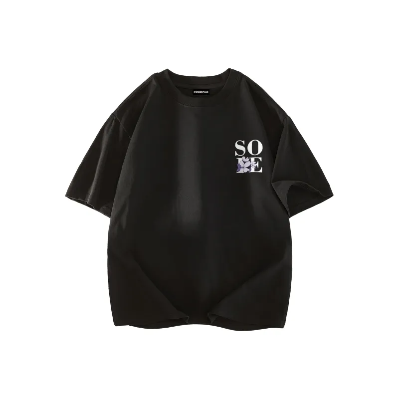 SOIE T Shirts Unisex Black-1