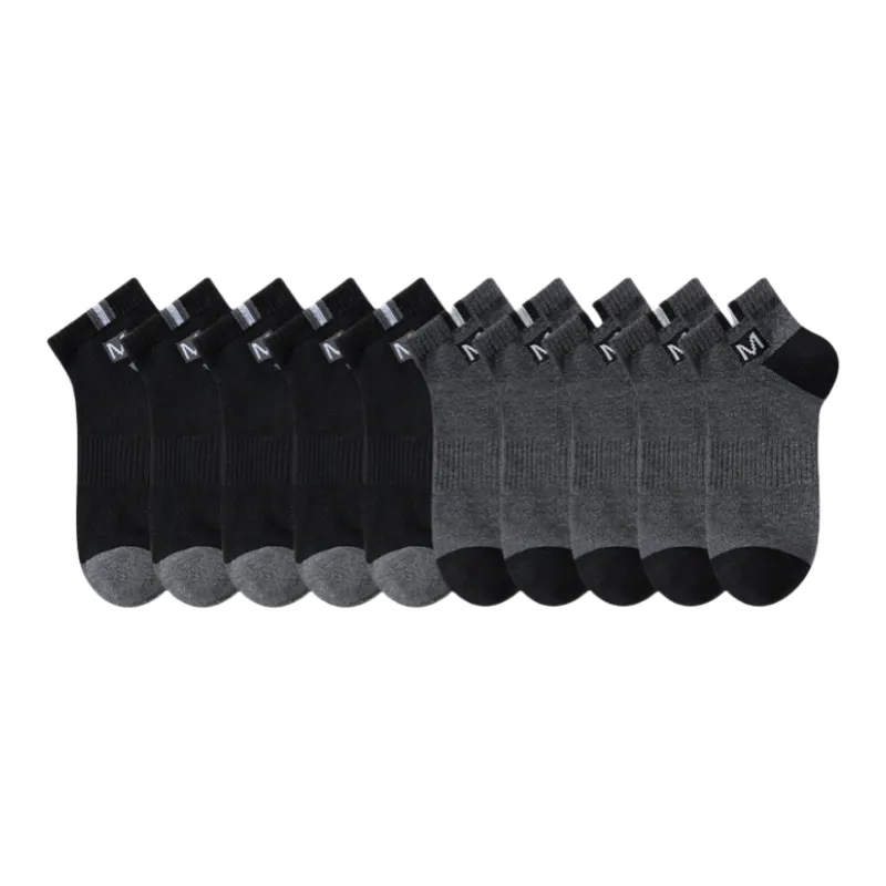 Lan Miao Mid Calf Socks Men's 10 Pack-2