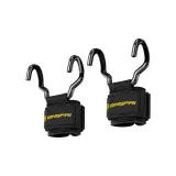 Black Yellow[Upgraded Wide Metal Hooks, Abrasion-Resistant, Slip-Resistant, Hair Loss Prevention]