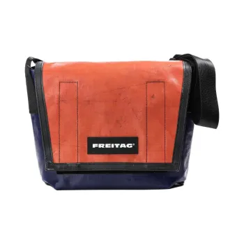 FREITAG Lassie Polyester Shoulder Bag Unisex Red & Blue