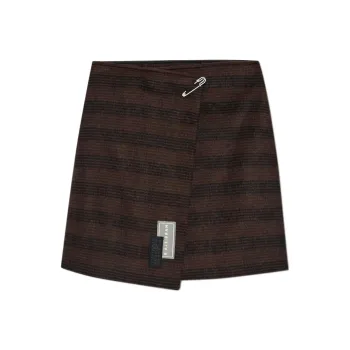 MM6 Maison Margiela Casual Short Skirts Women's Brown