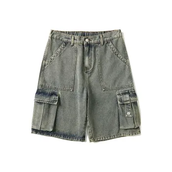 GOODHENLCE Denim Shorts Unisex