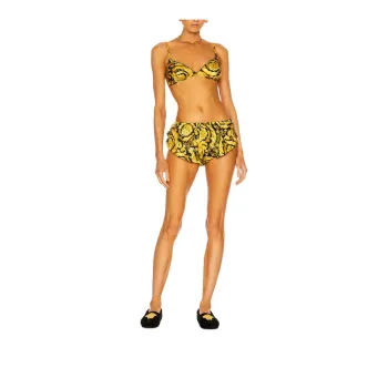 VERSACE Bra Women's 1 Pack Gold Black