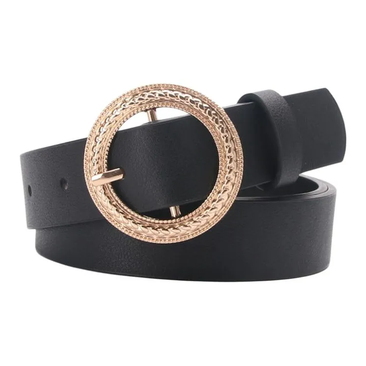 JEANSWEST PU Leather Belts Women's 2.5CM-1