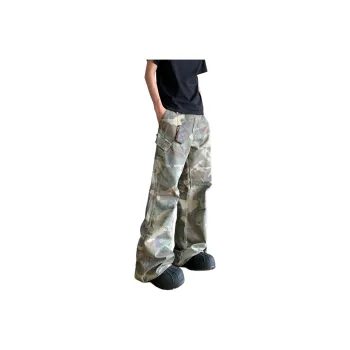 WHELVE Jeans Unisex Camouflage
