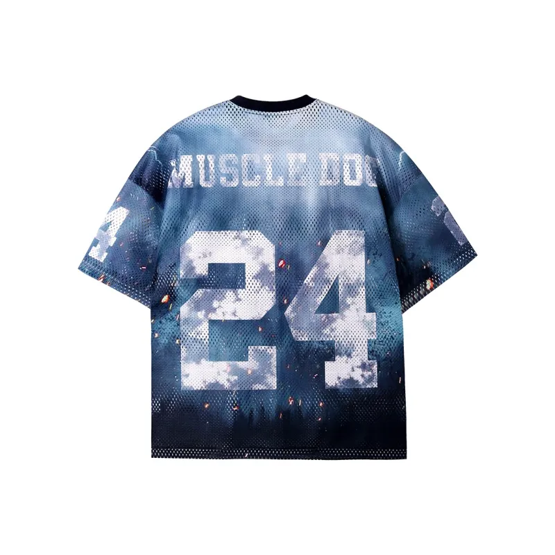 Muscle Dog T Shirt Men's Dark Gray-1