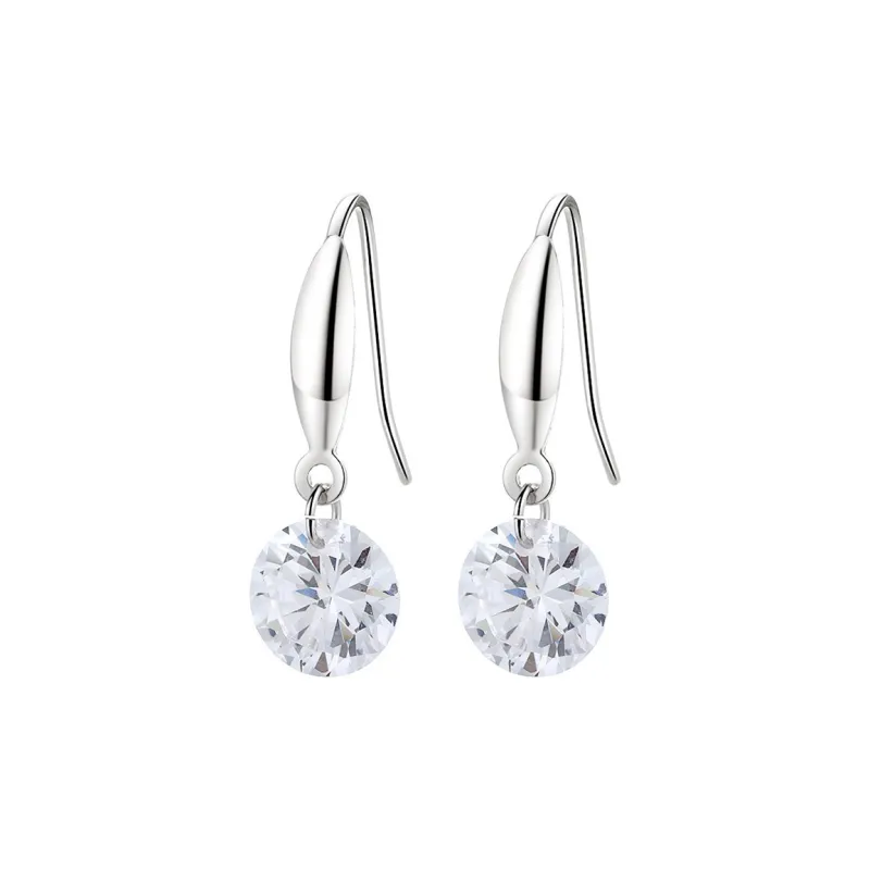CENTURY&KINDLE S925 Silver Earrings Women's-0
