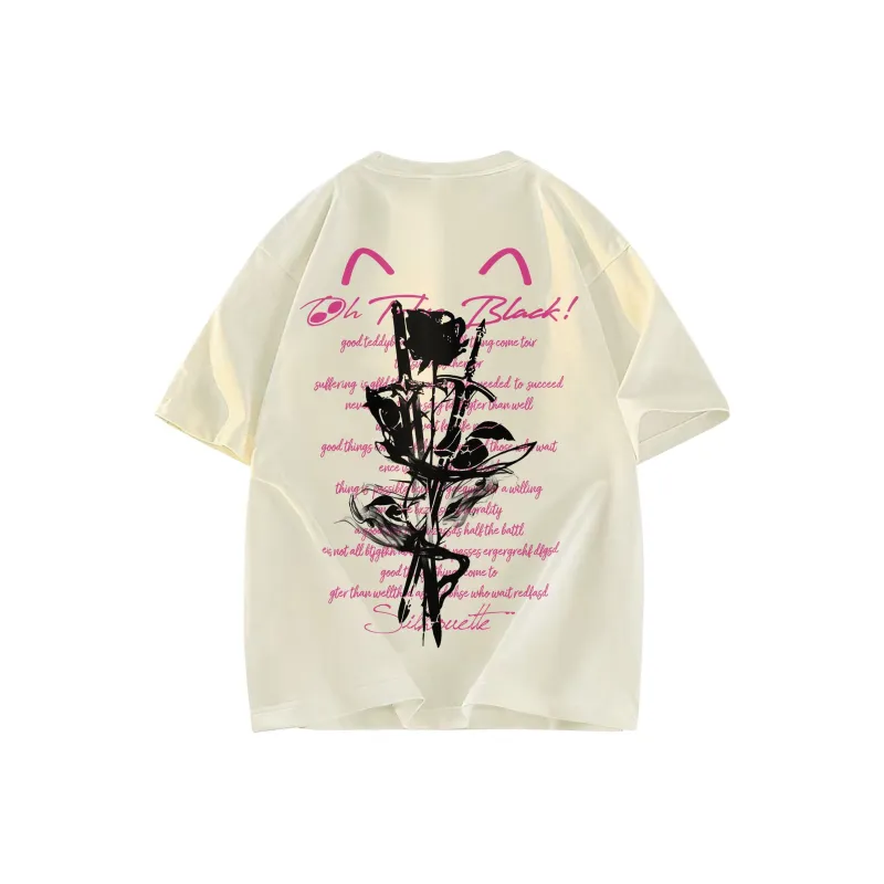 A02 T Shirts Unisex Light Beige Apricot-1