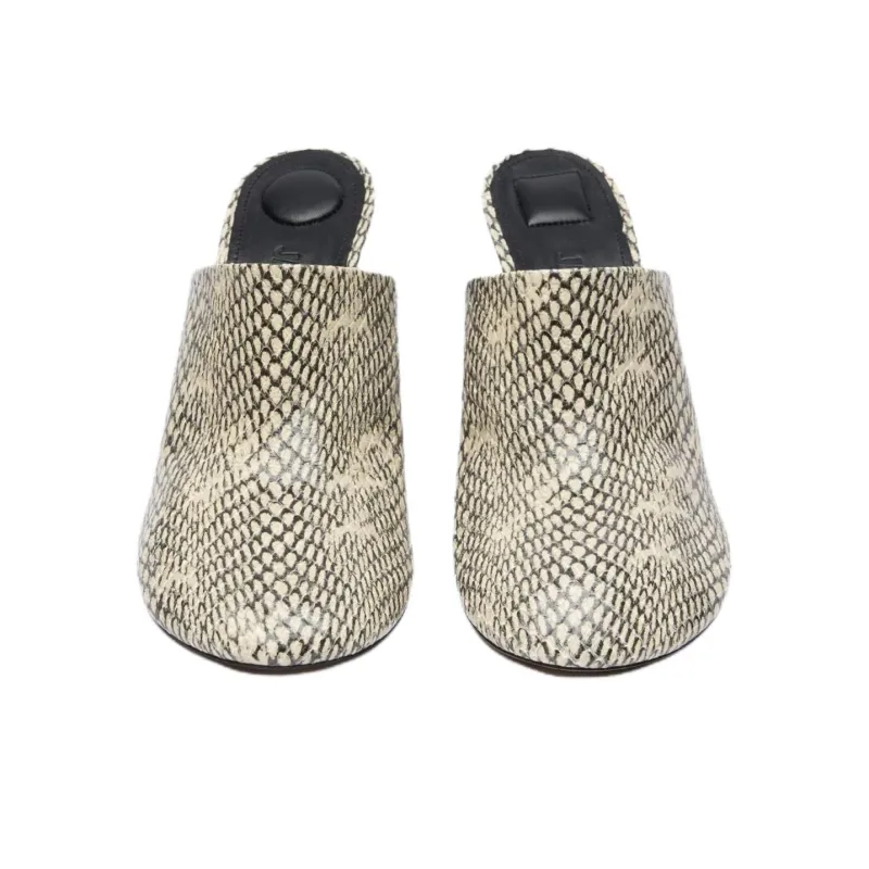 Jacquemus Closed Toe Slippers 9cm Women's Light Umber-3
