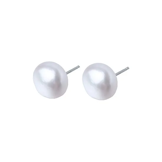 Andaozi Pearl Stud Earrings Women's-0