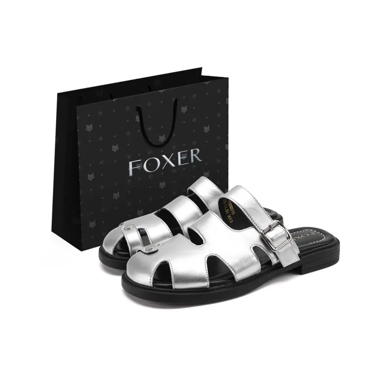 FOXER Abrasion Resistant Slip Resistant Closed Toe Slippers Women's-4