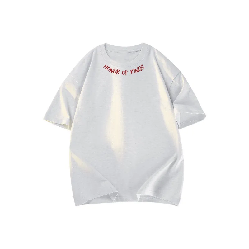 HONOR OF KINGS Short Sleeved T Shirts Slogan Section Unisex-18