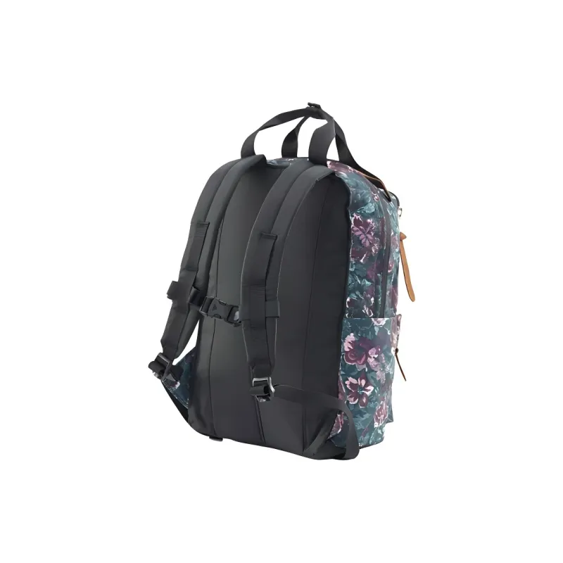 GREGORY Canvas Backpack Women's Green & Purple-2