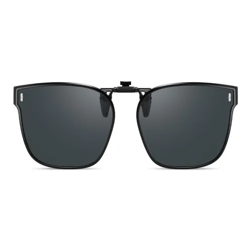 CAPONI TR/Memory Plastic Metal Square Sunglasses Unisex