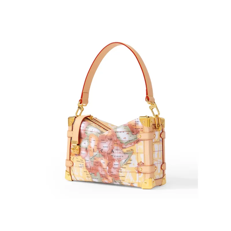 PAPRIKA Cow Leather Shoulder Bag, Crossbody Bag, Handbag Regular Women's Multicolor-7