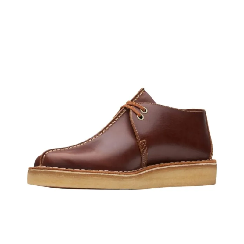 Clarks Desert Trek Leather 'Tan' Women's-2