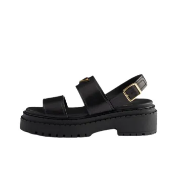 PRADA One Strap Sandals 5.5cm Women's Black