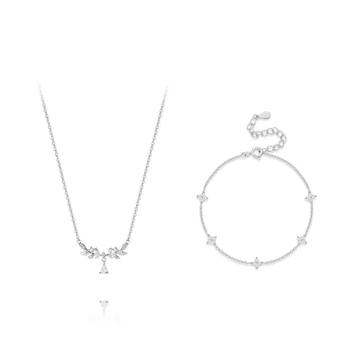 KUMET Sterling Silver Necklaces Women's