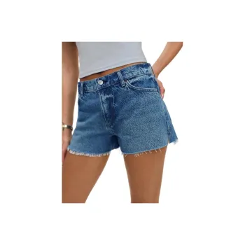 REFORMATION Sutton Low Rise 2.5' Slouchy Jean Shorts Denim Shorts Women's