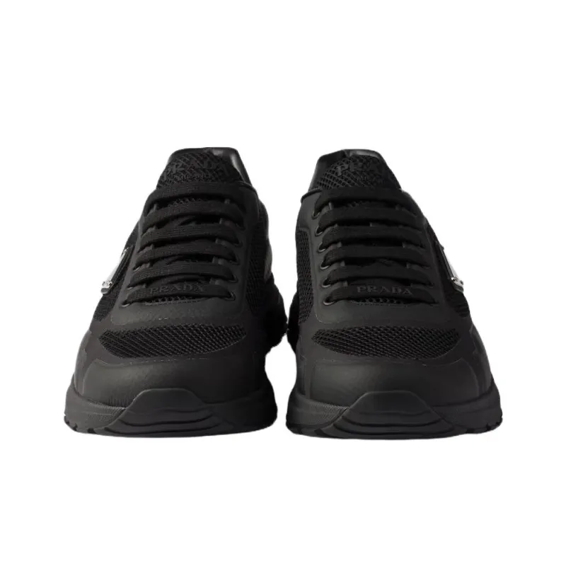 PRADA Prax 2.0 Low Top Casual Shoes Men's Black-4