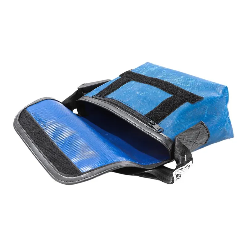 FREITAG Polyester Messenger Bag, Crossbody Bag, Shoulder Bag Unisex Dark Blue-5