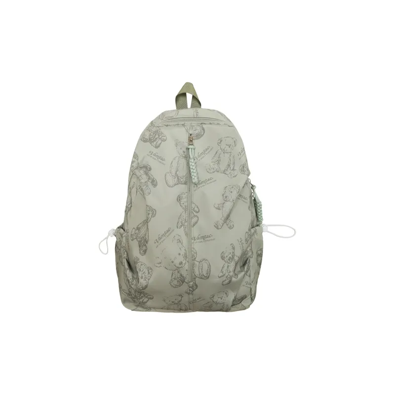 Parker Bear Nylon Backpack Unisex Multicolor-10