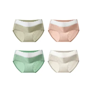 PLANDOO Underpants Women's 4 Pack