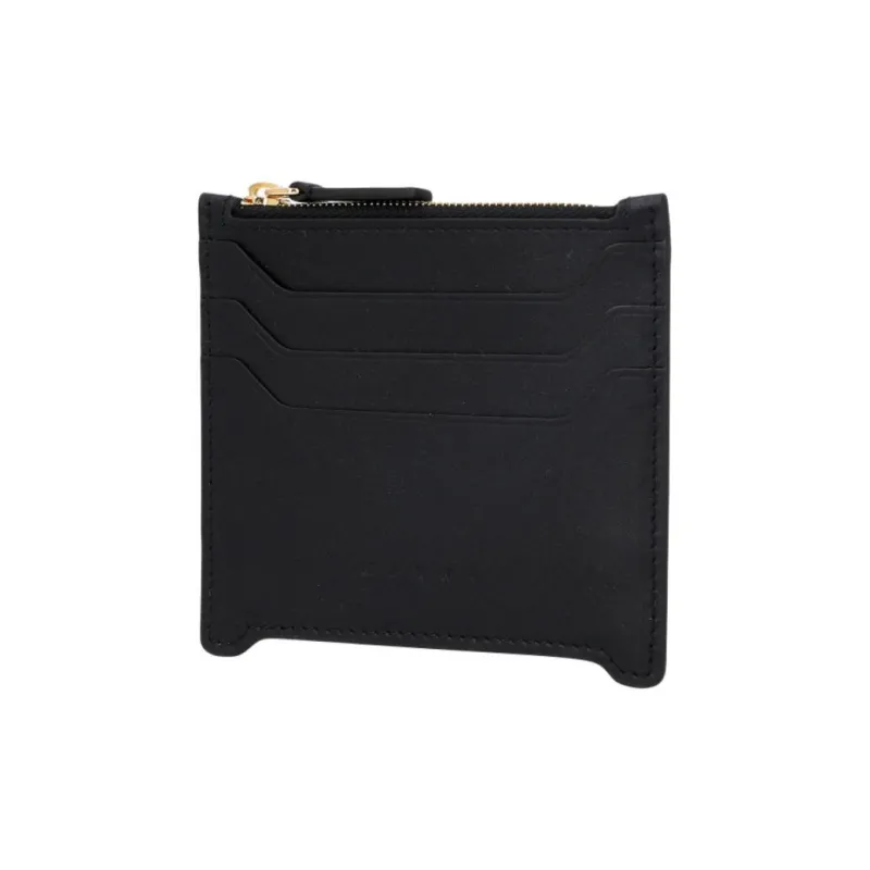 MARNI Calfskin Wallet, Card Holder Women's Black-1