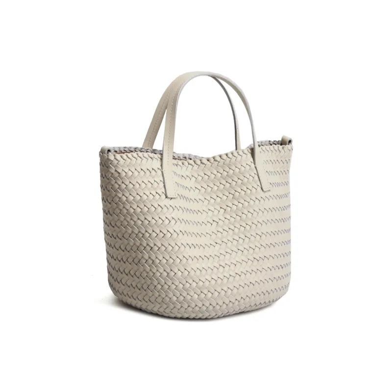 YOCAMU Cow Leather Handbag Women's Multicolor-12