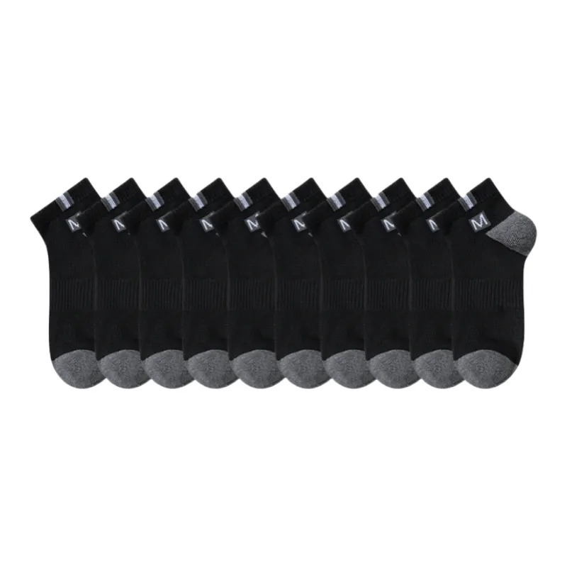 Lan Miao Mid Calf Socks Men's 10 Pack-4