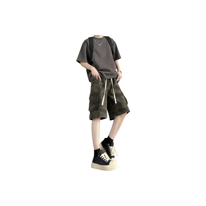 FASTFISH Jeans Unisex Camouflage-10