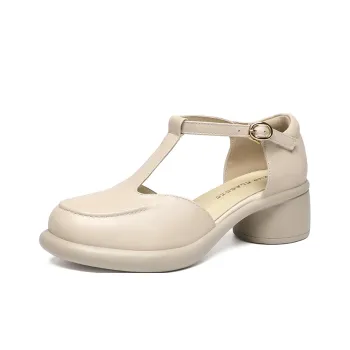 ZHR Chunky Heel High Heels Women's