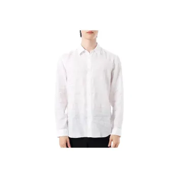 THEORY Shirts Men White