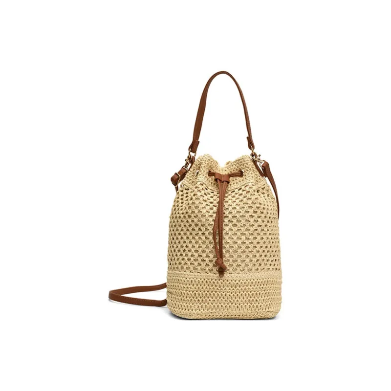 Bywhich Straw Woven Handbag Women's Multicolor-0