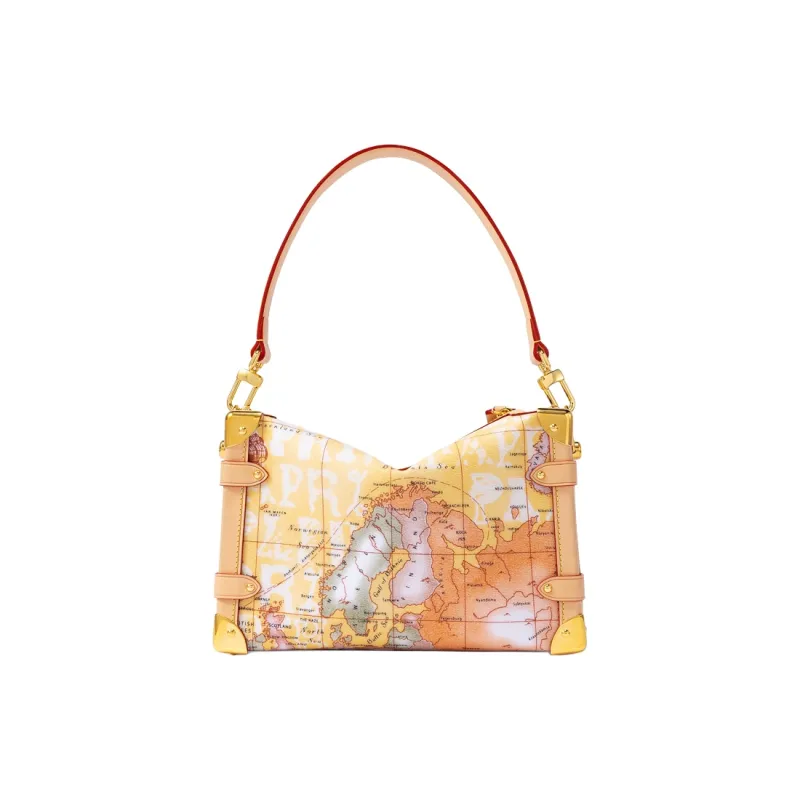 PAPRIKA Cow Leather Shoulder Bag, Crossbody Bag, Handbag Regular Women's Multicolor-10