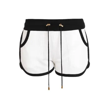 BALMAIN Casual Shorts Women's White
