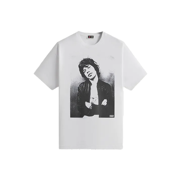 KITH For The Rolling Stones Mick Photo Vintage Tee-0