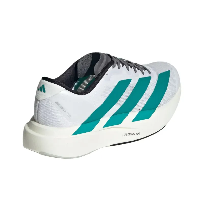 Adidas Adizero Evo Sl White Pure Teal-3