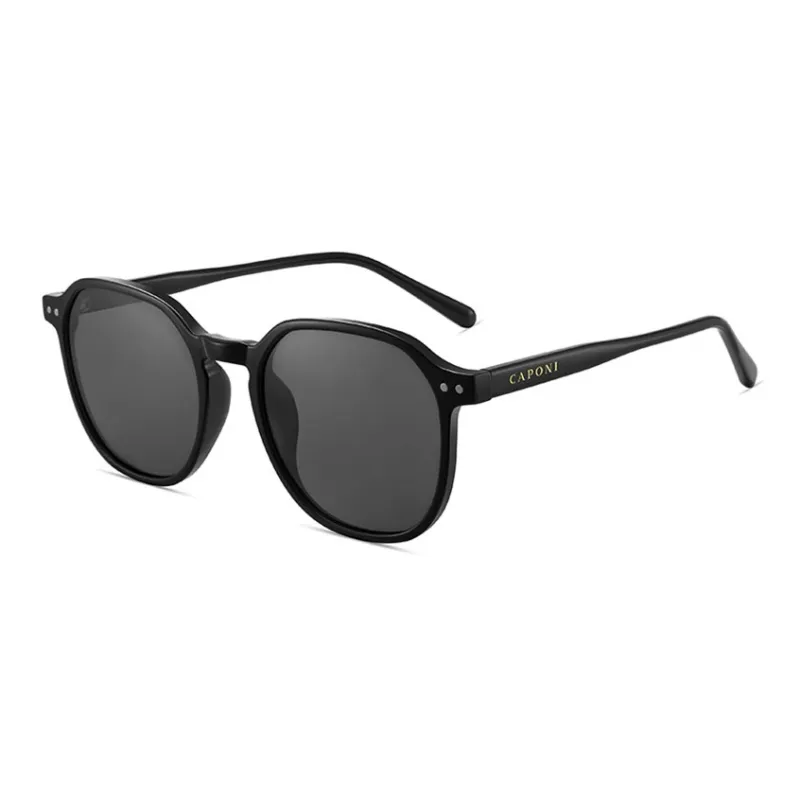 CAPONI TR90 Square Sunglasses Unisex-0